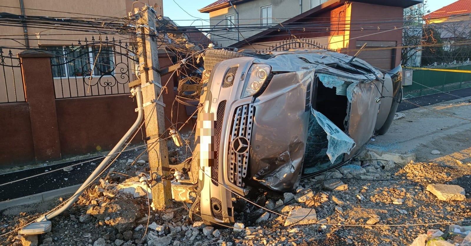 Accident cu două victime în Lazuri
