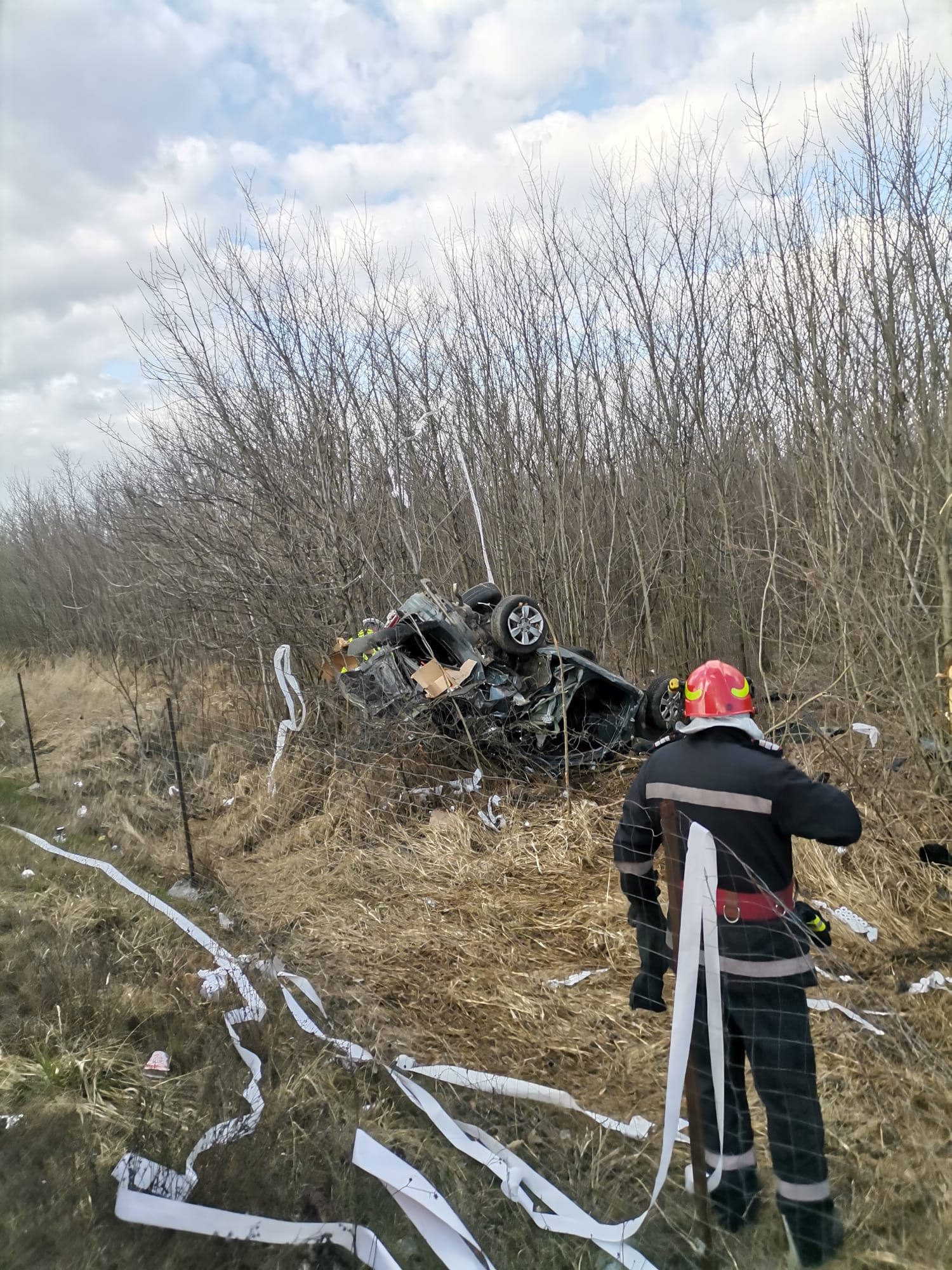 Accident A1. Imagini și starea victimelor