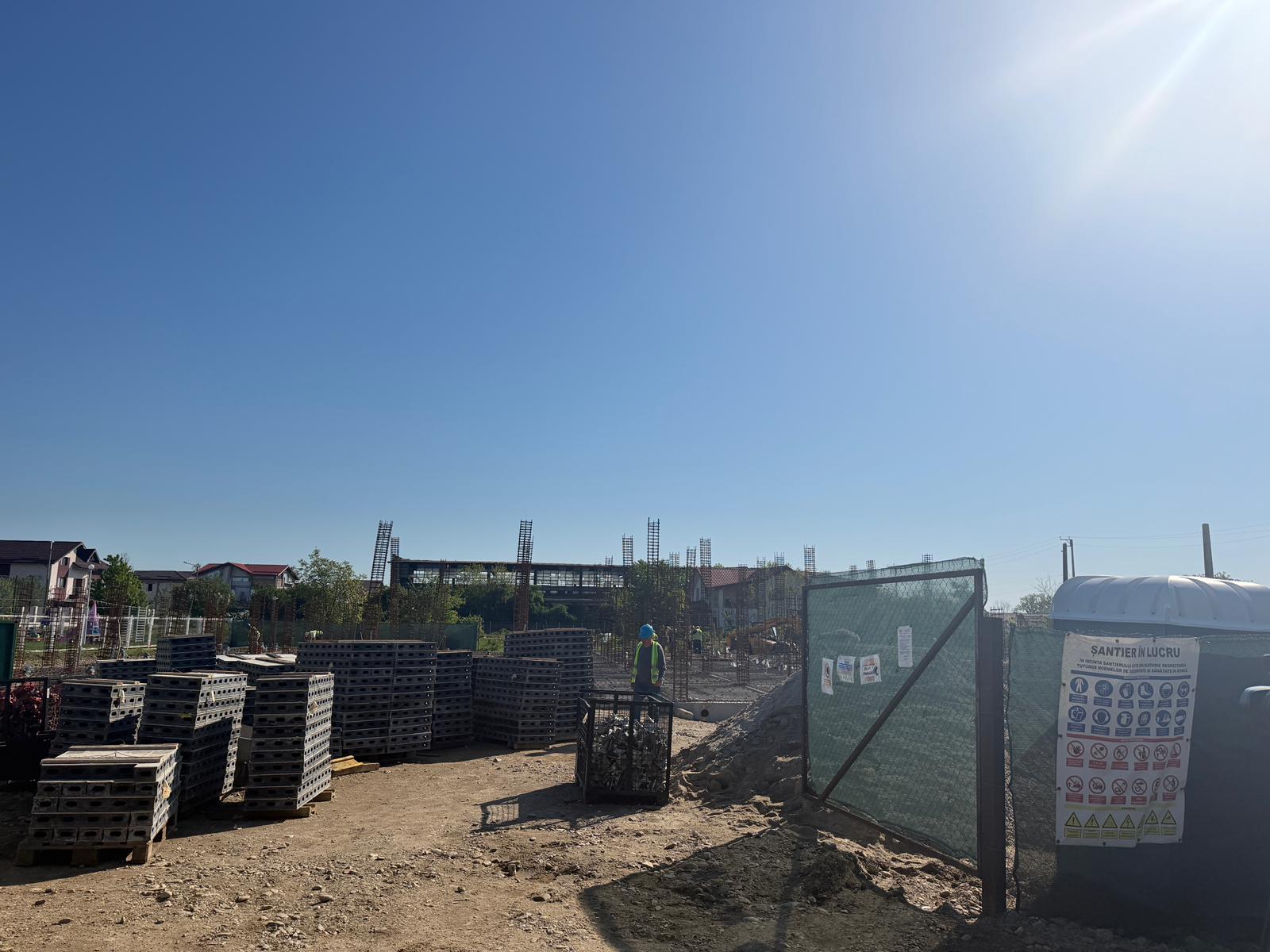 Spațiu nou pentru copii: creșa din Sagricom se construiește rapid